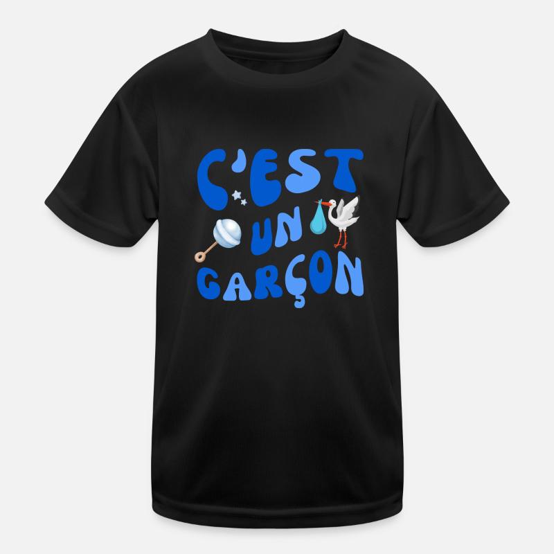 C'est un garçon grossesse enceinte bébé T-shirt sport Enfant