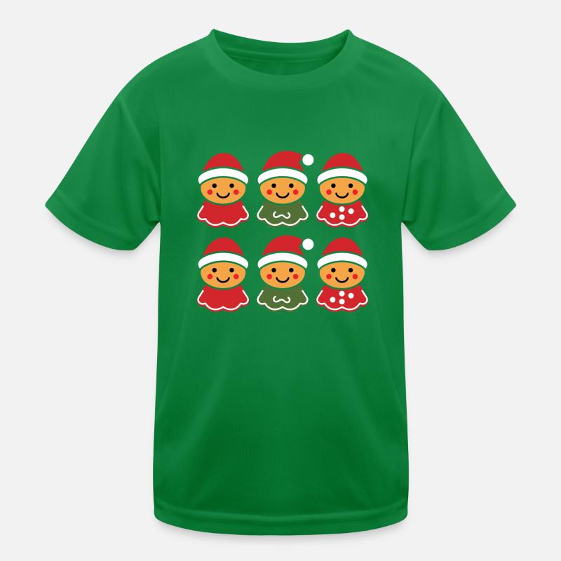 Lebkuchenmann Kinder Funktions-T-Shirt