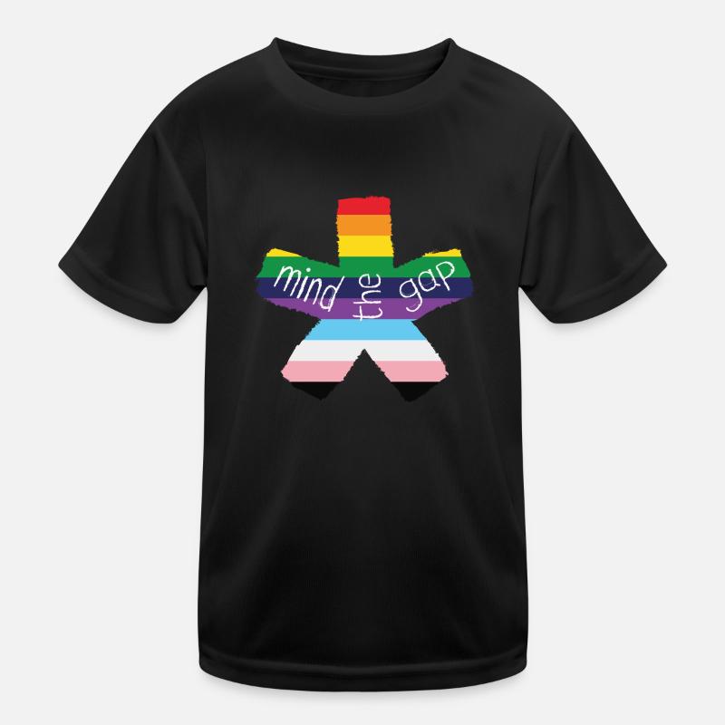 blockedTitle - Kinder Funktions-T-Shirt - Schwarz
