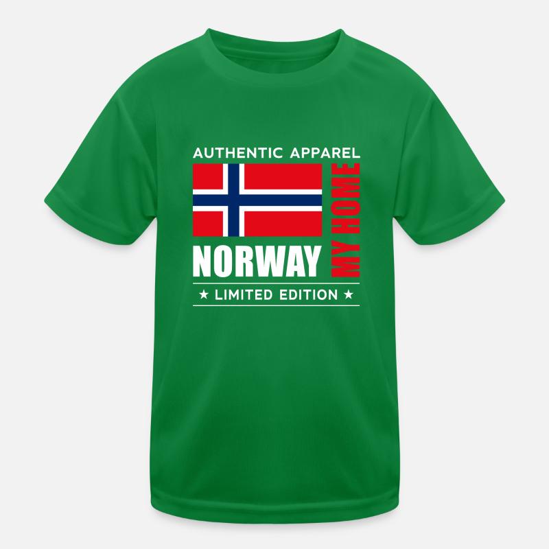 Norway Kids Functional T-Shirt