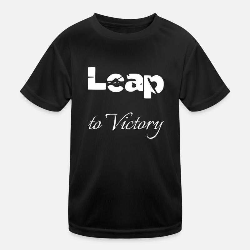 ski jumping season thrill ride birthday present Kinder Funktions-T-Shirt
