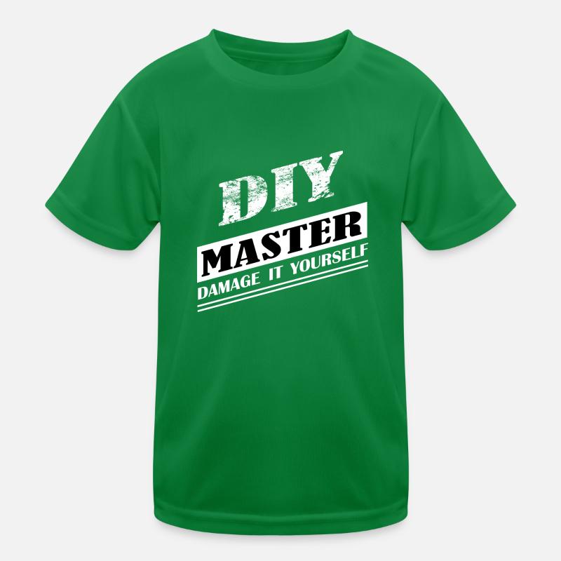 Maître du bricolage T-shirt sport Enfant
