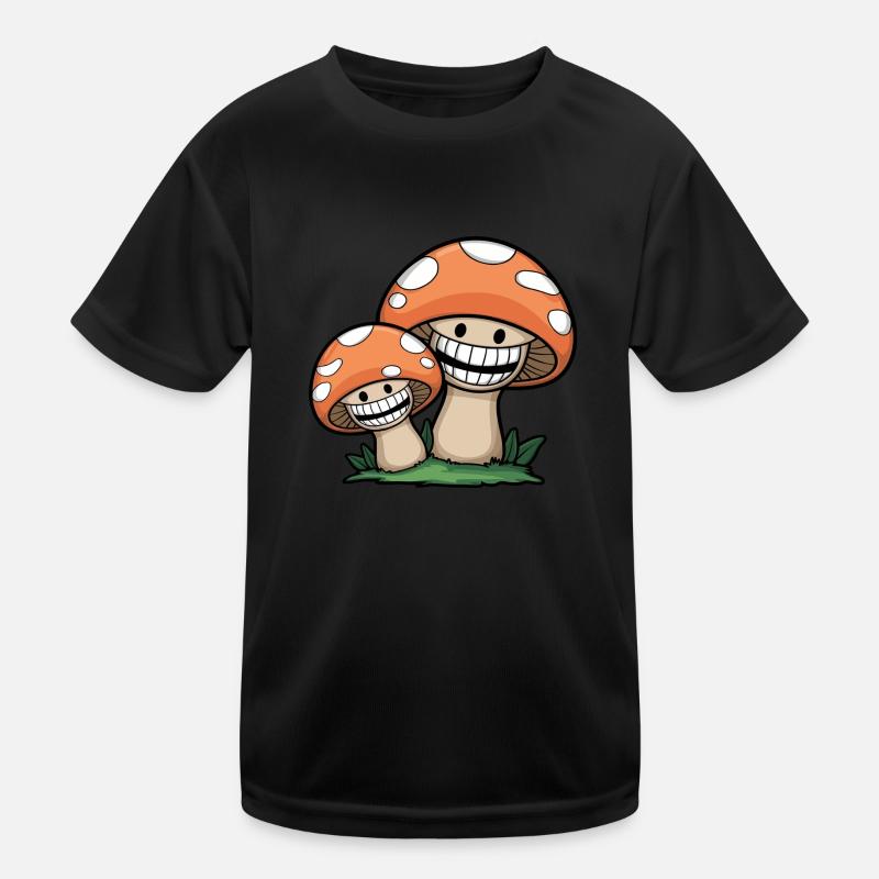 Champignons joyeux T-shirt sport Enfant