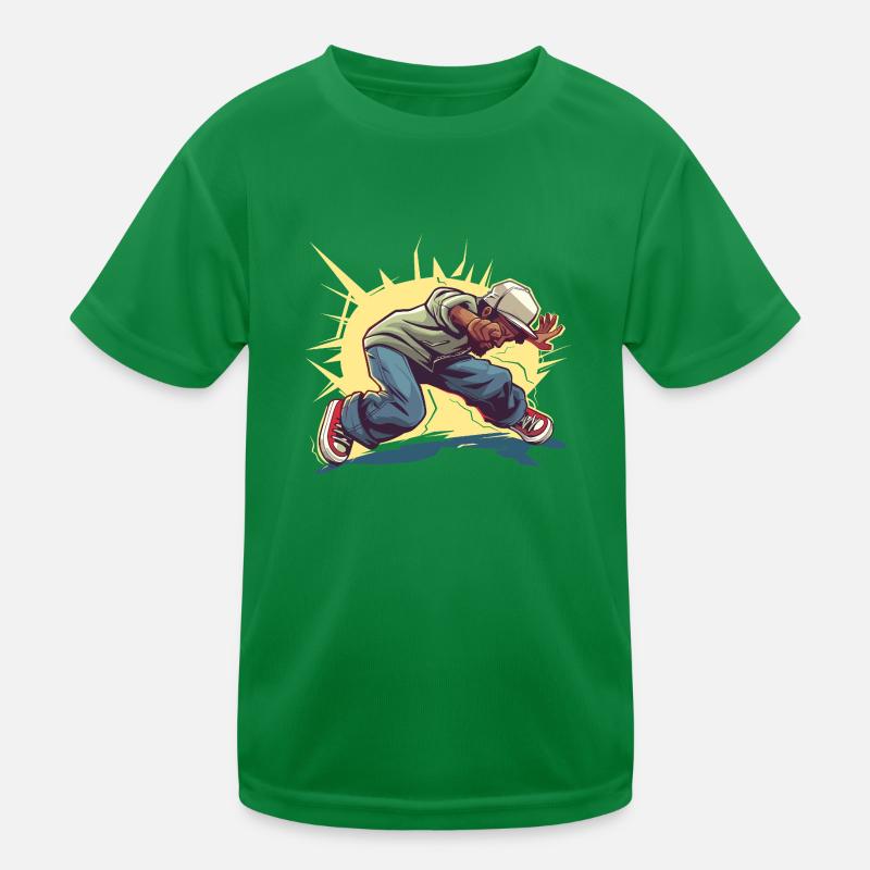 Graphique Breakdancer T-shirt sport Enfant