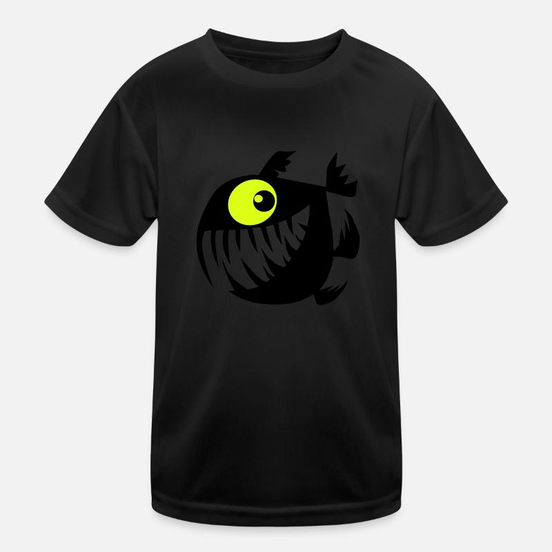 Merry Perry - Kids Functional T-Shirt - black