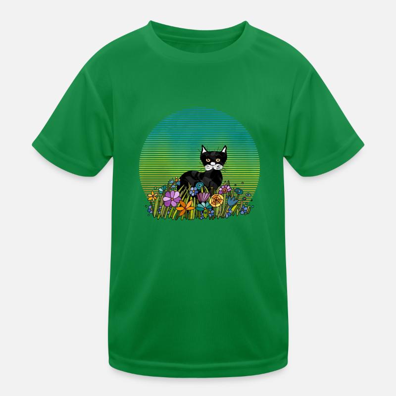 Cat Kids Functional T-Shirt