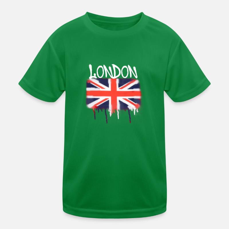 londres,drapeau,angleterre,graffiti,royaume-uni T-shirt sport Enfant