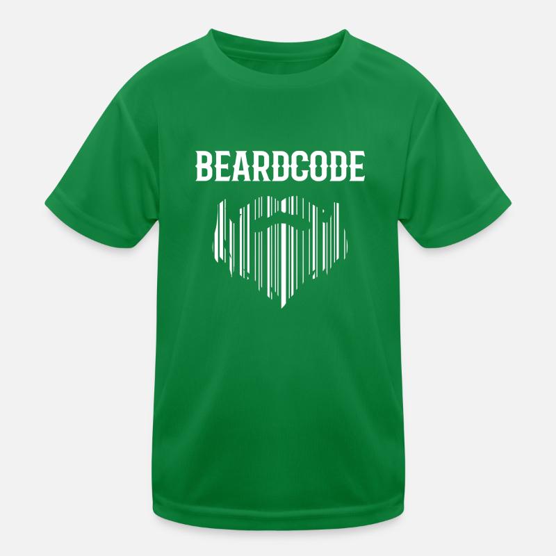 Beard Code Stylist Gift Kids Functional T-Shirt