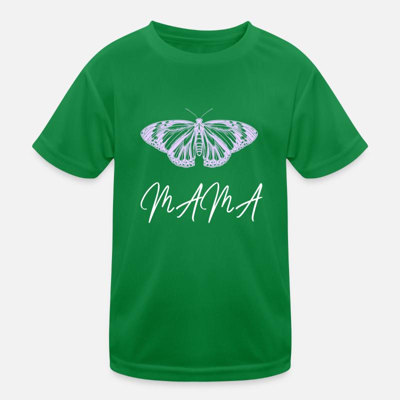 Mama Butterfly Kids Functional T-Shirt