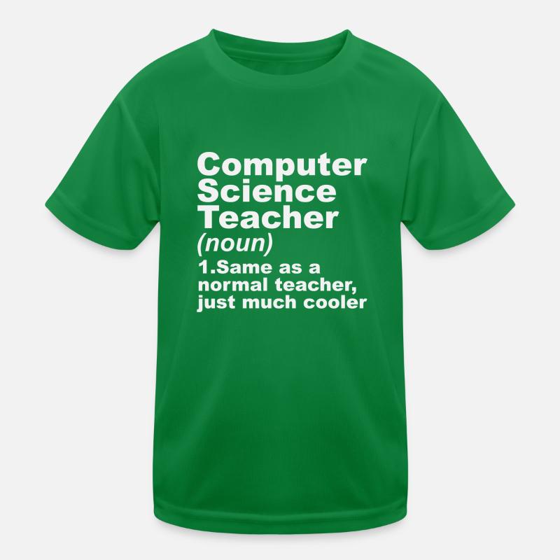 Définition de l’enseignant en informatique T-shirt sport Enfant