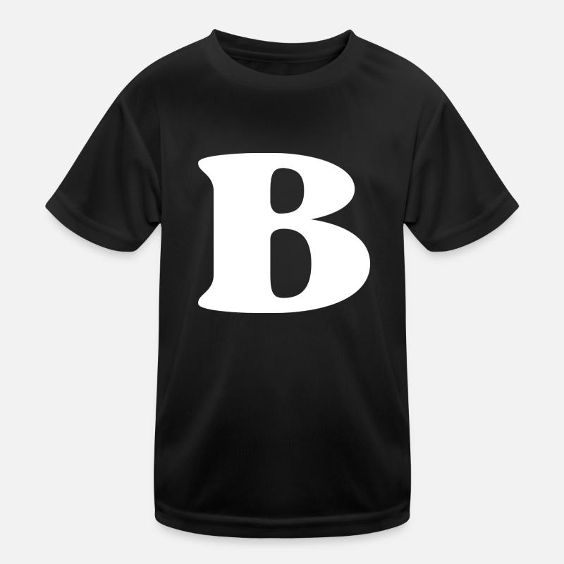 Lettre b T-shirt sport Enfant