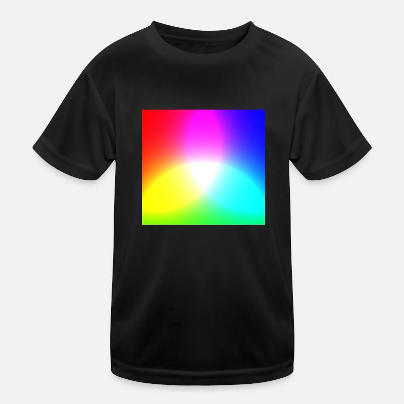 Palette de couleurs RVB - Mélange additif de couleurs T-shirt sport Enfant