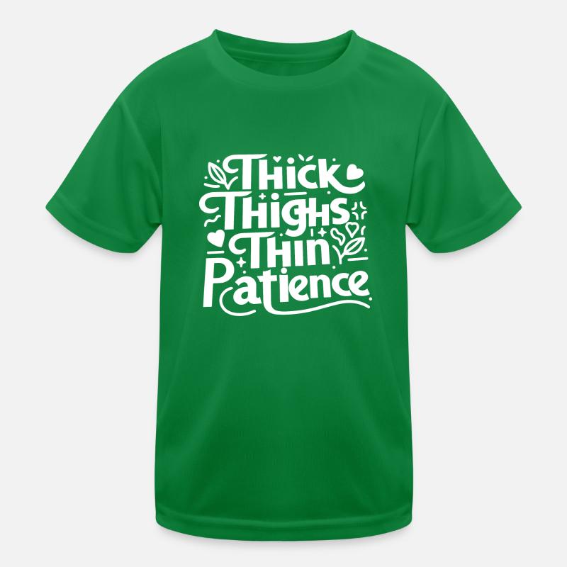 Cuisses épaisses Patience mince T-shirt sport Enfant