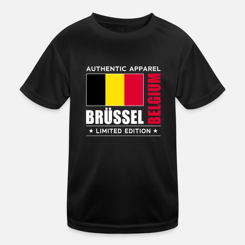 Brüssel Kinder Funktions-T-Shirt