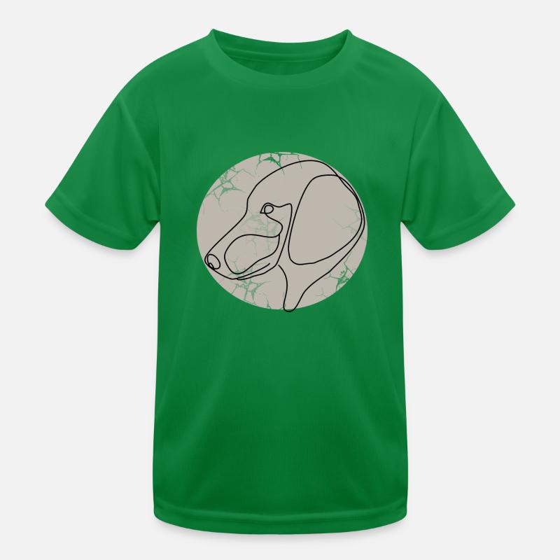 DACKEL Kinder Funktions-T-Shirt