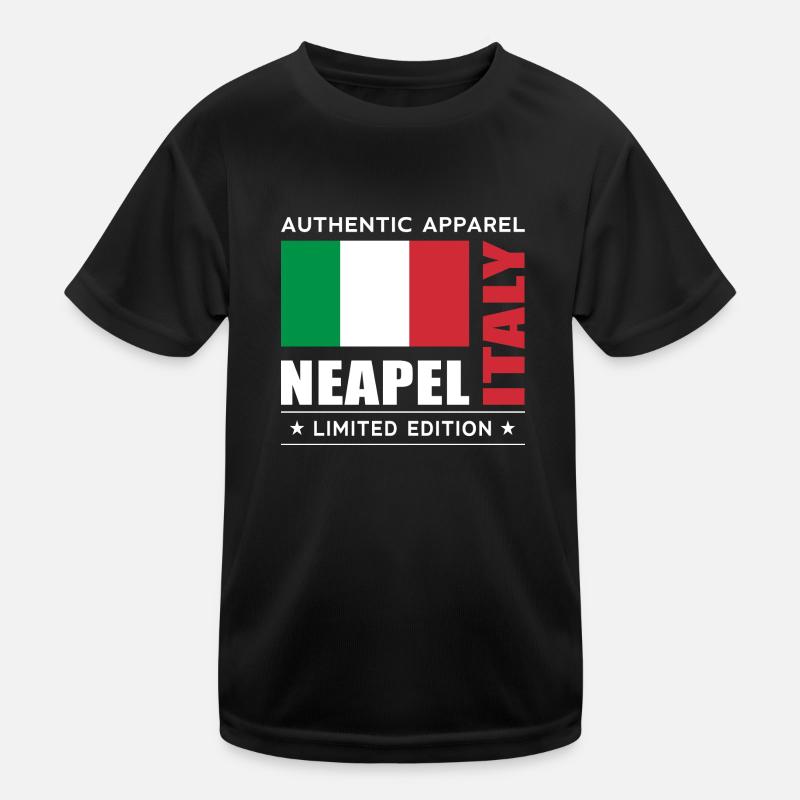 Neapel Kinder Funktions-T-Shirt