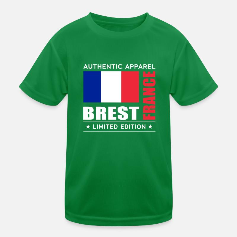Brest Kinder Funktions-T-Shirt