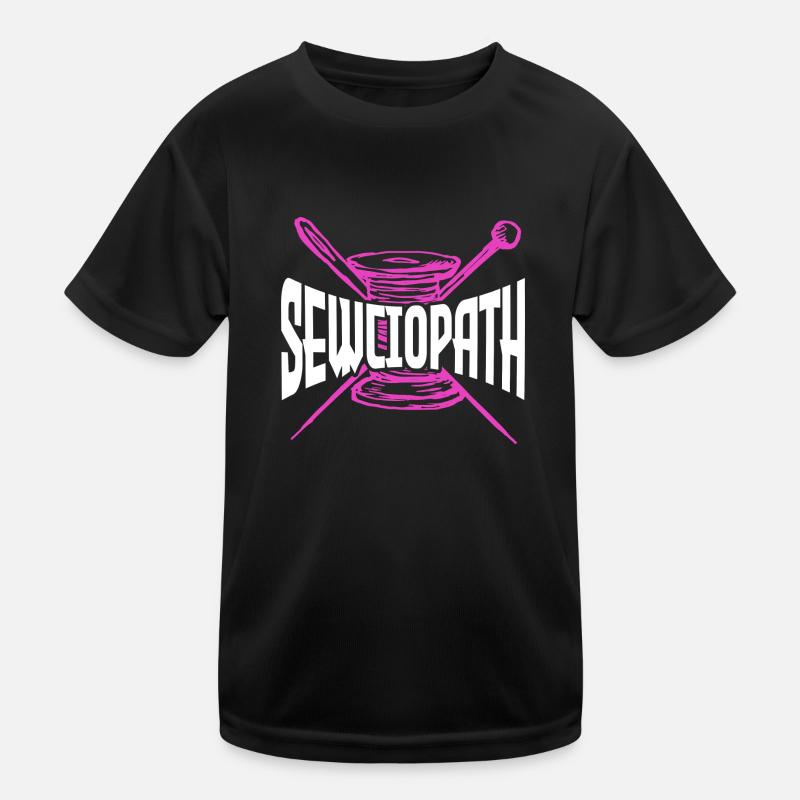 Sewciopath Accessoires de couture T-shirt sport Enfant