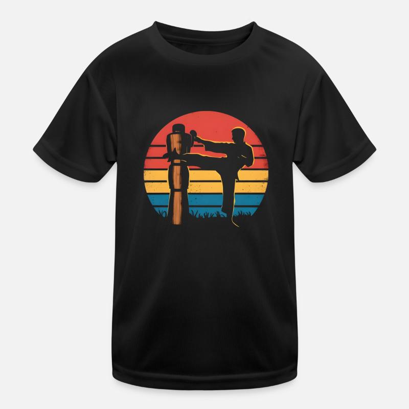 Wing Chun Kampfsport Geschenk Kinder Funktions-T-Shirt
