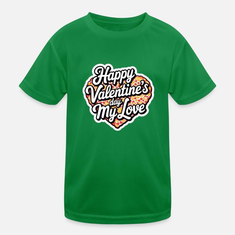 Joyeuse Saint Valentin mon amour cadeau pour elle T-shirt sport Enfant