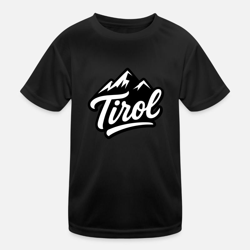 Tirol Berge Kinder Funktions-T-Shirt