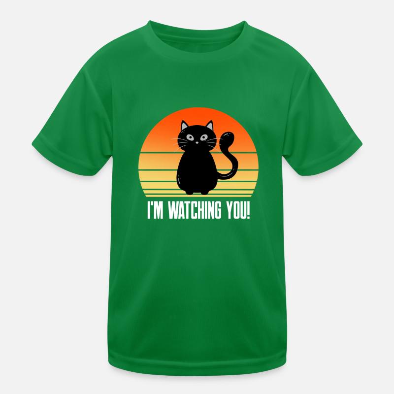Je suis un chat noir T-shirt sport Enfant