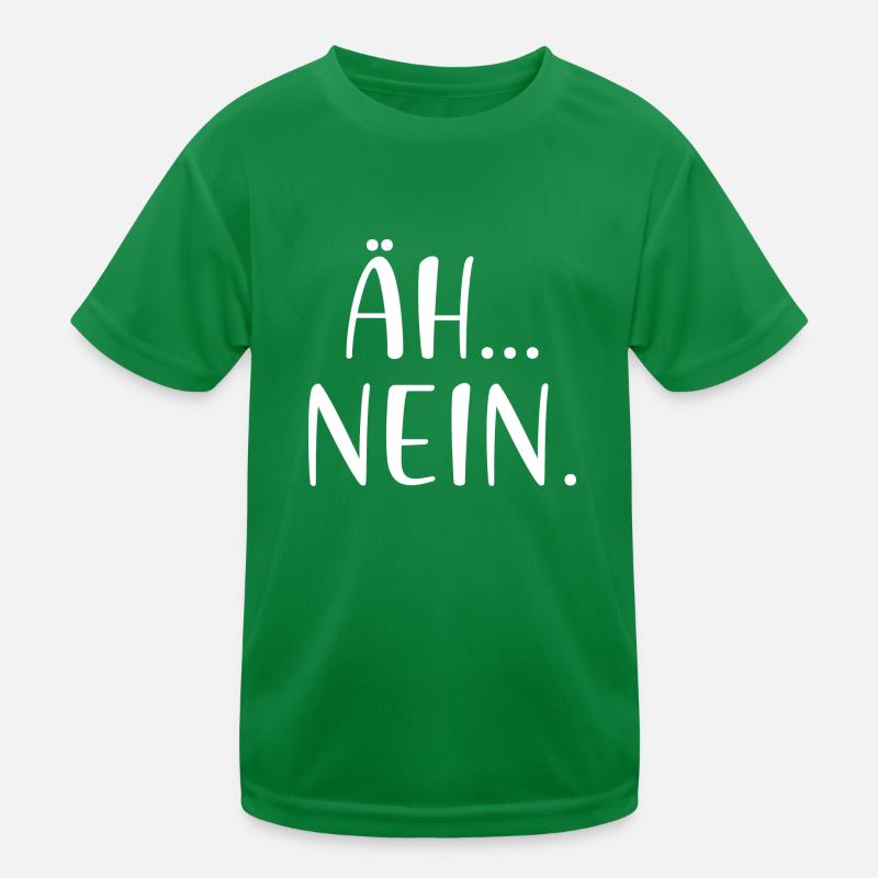 Äh Nein Kinder Funktions-T-Shirt