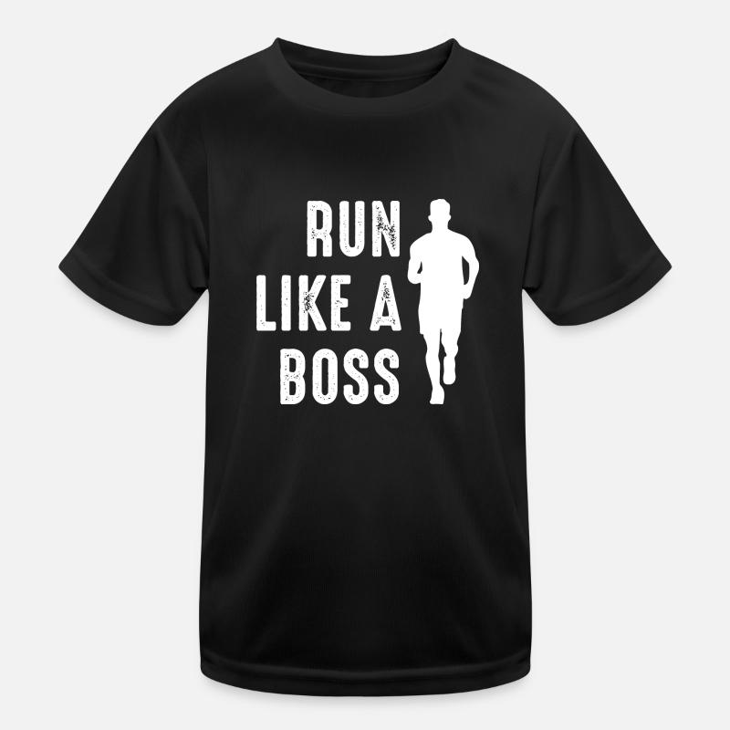 Marathon Running Kinder Funktions-T-Shirt
