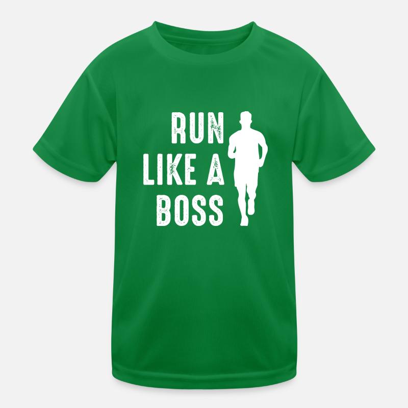 Marathon Running Kinder Funktions-T-Shirt