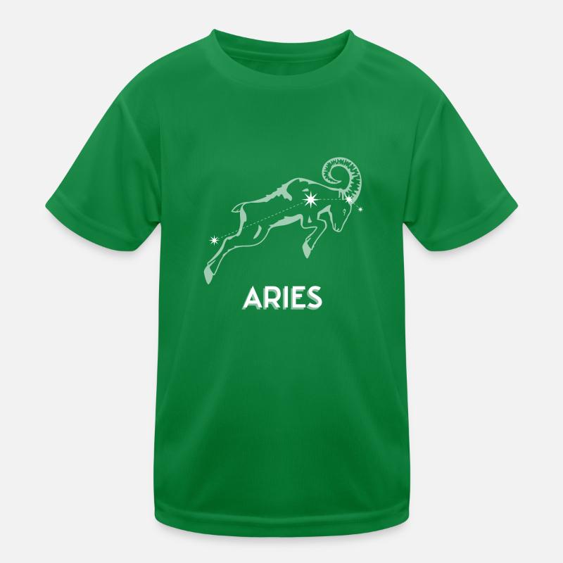 Sternbild Widder Kinder Funktions-T-Shirt