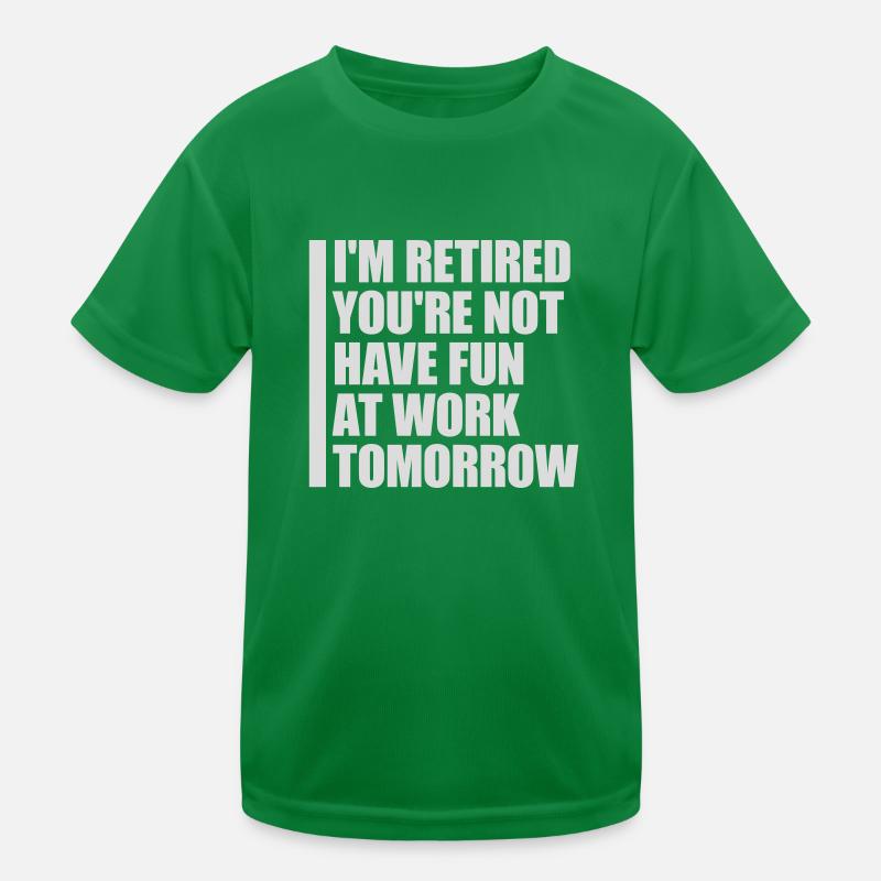 have fun at work Kids Functional T-Shirt