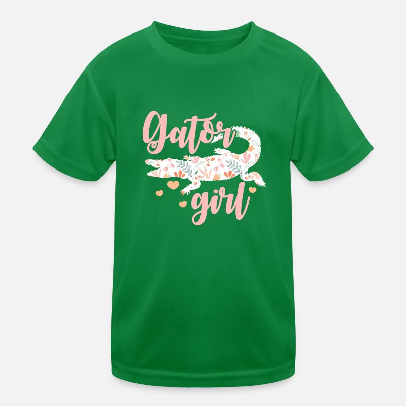 Gator Fille | Alligator T-shirt sport Enfant