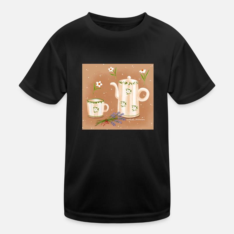 Summer Tea Kids Functional T-Shirt