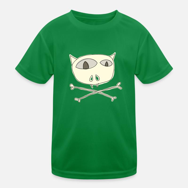 chat mort T-shirt sport Enfant