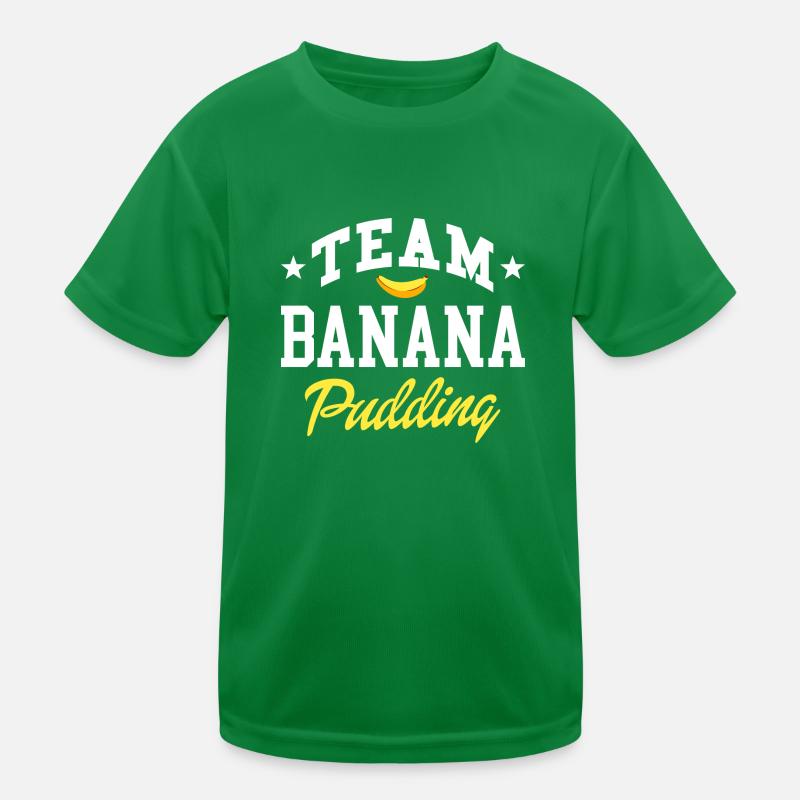 Pudding à la banane de l’équipe T-shirt sport Enfant