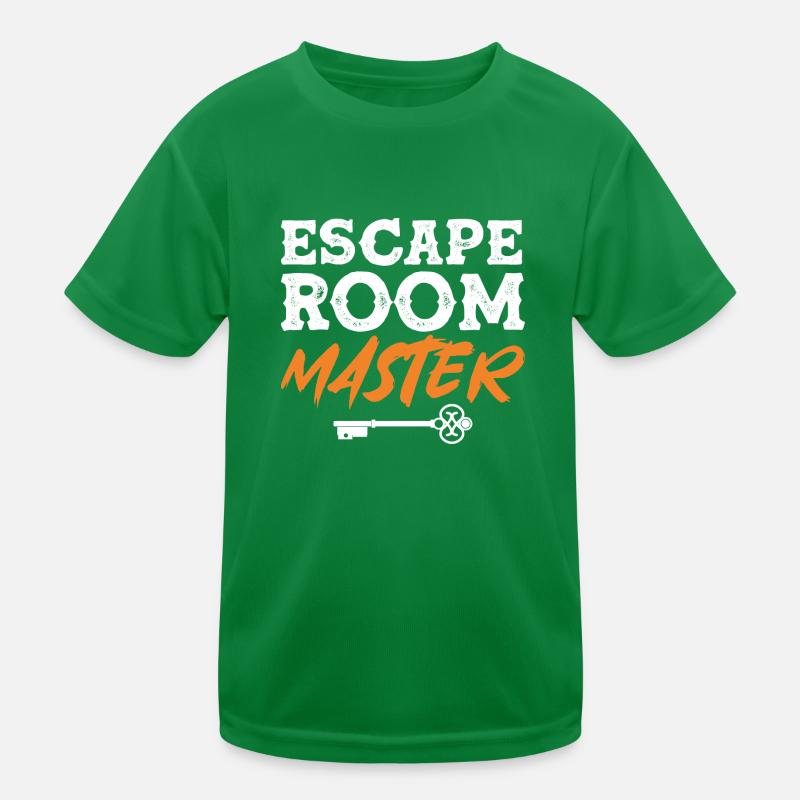 Jeu de puzzle Escape Room Master Breakout Challenge T-shirt sport Enfant
