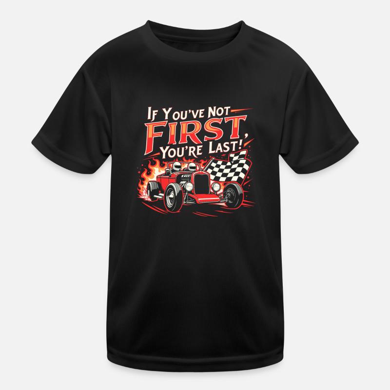 TREND QUOTE SCHNELL Kinder Funktions-T-Shirt