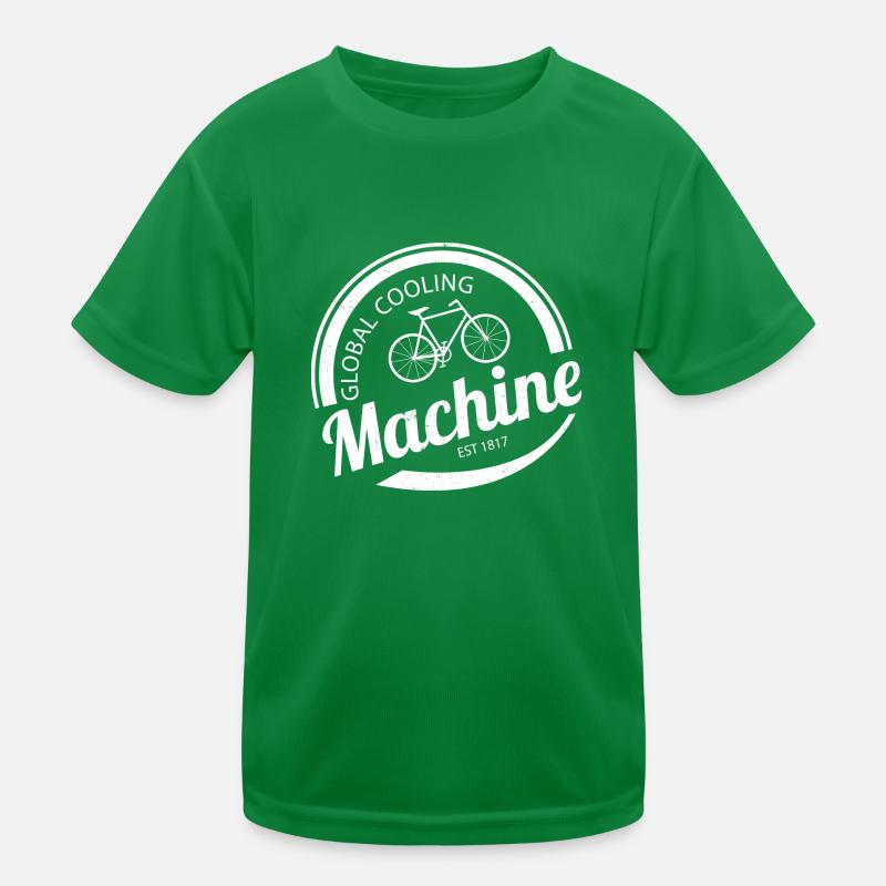 Global Cooling Machine Kids Functional T-Shirt