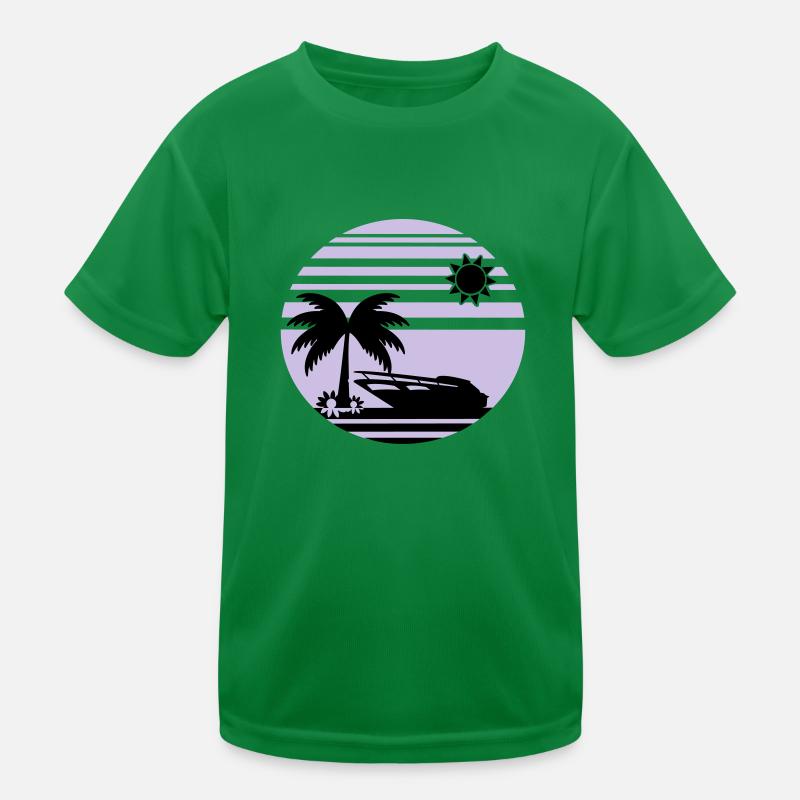 sunset_beach2 T-shirt sport Enfant