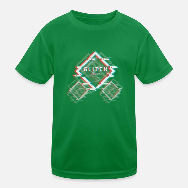 Glitch partie T-shirt sport Enfant