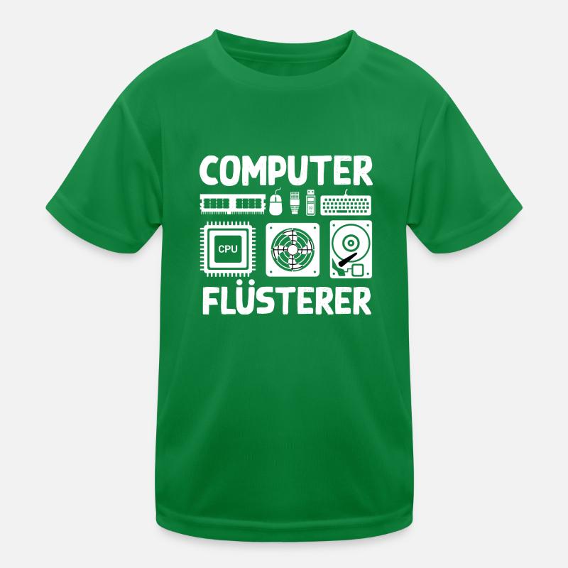 Computerflüsterer Informatiker Nerd Geek Für Kinder Funktions-T-Shirt