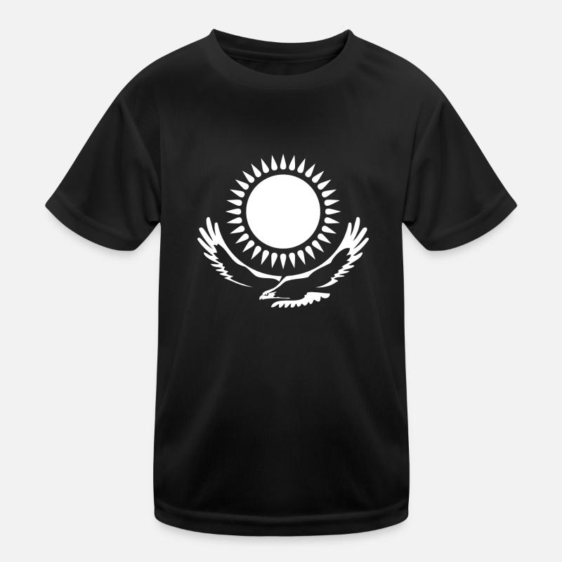 Kasachstan Republik Geschenk Kasachisch Kasachen Kinder Funktions-T-Shirt