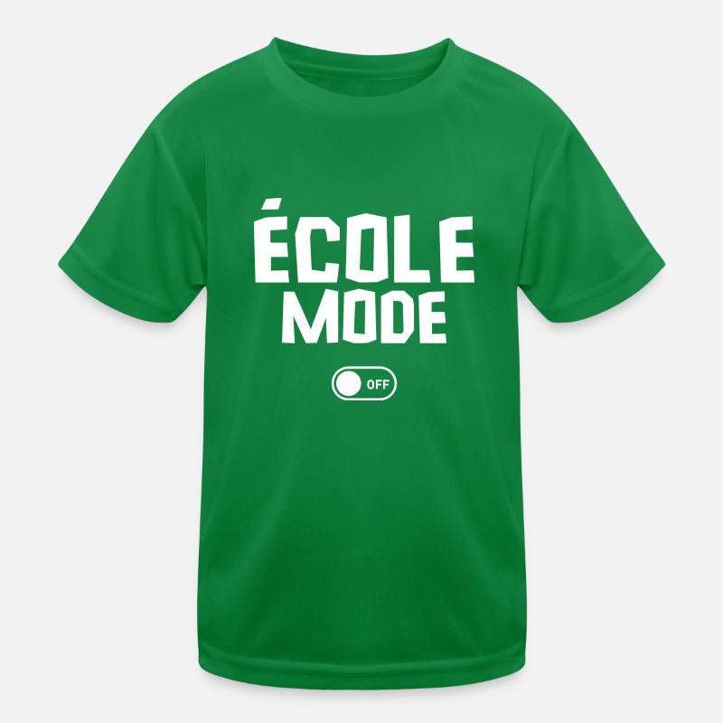 école mode off T-shirt sport Enfant