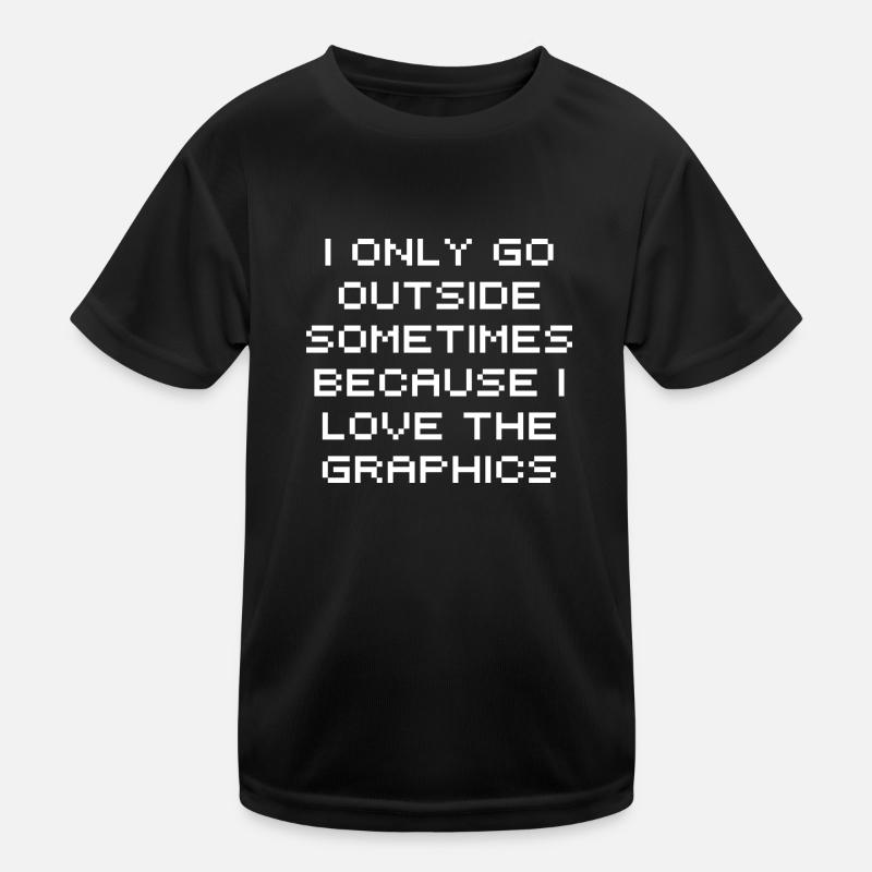 Gaming Gamer Spruch Kinder Funktions-T-Shirt