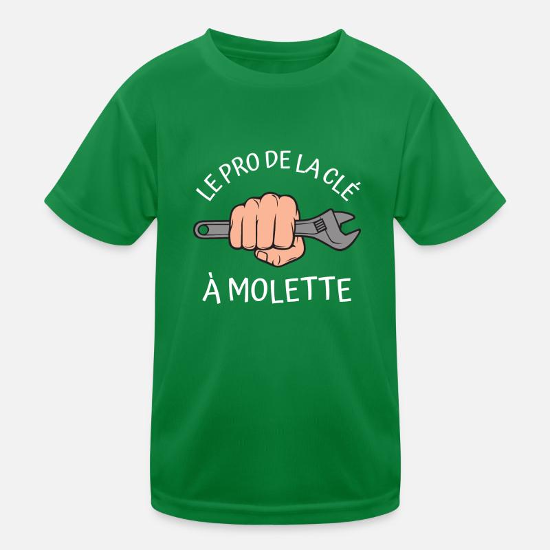 Pro de la clé à molette T-shirt sport Enfant