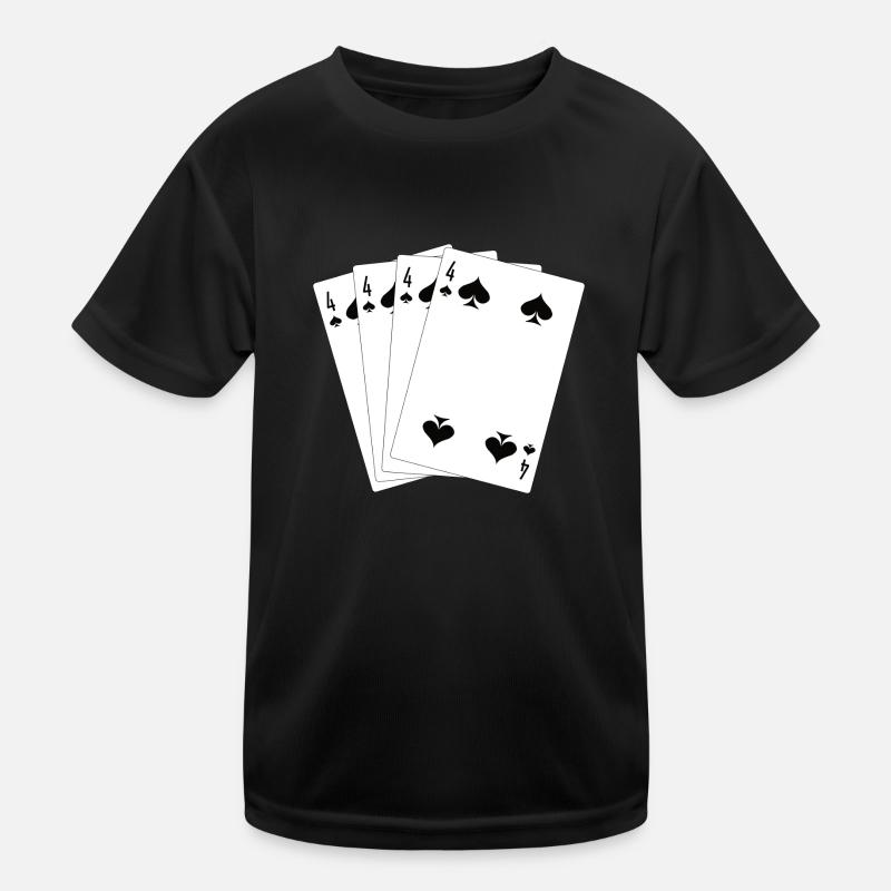 Playing cards Kids Functional T-Shirt