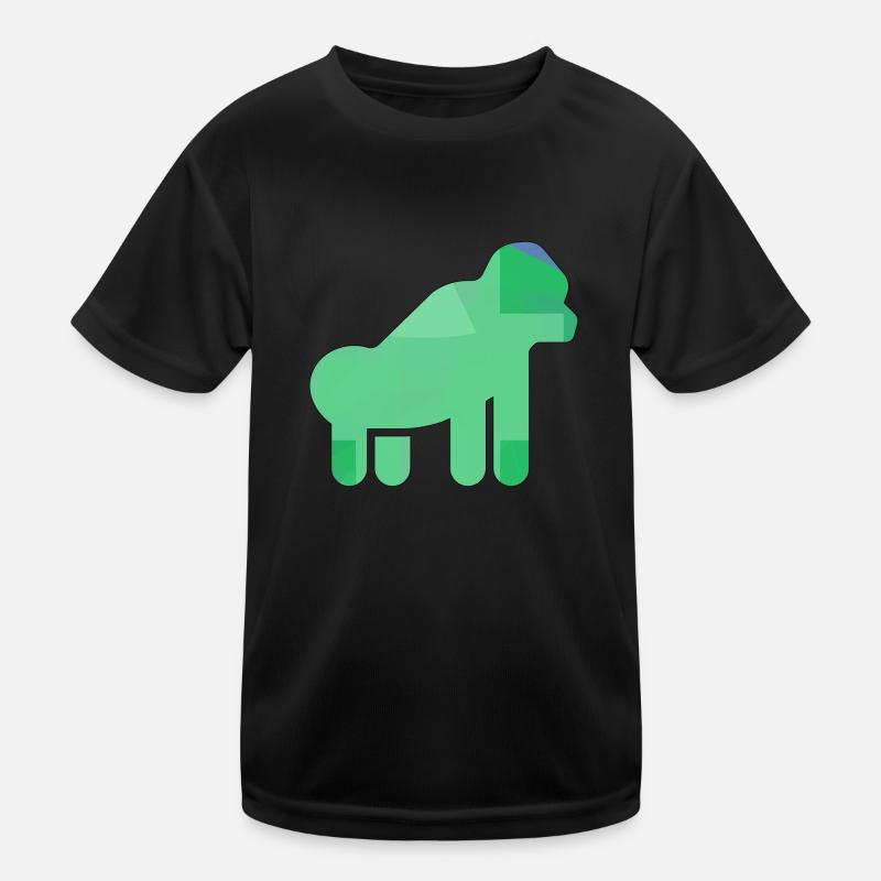 Gorilla Kinder Funktions-T-Shirt