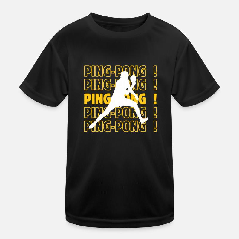 ping-pong ping Kids Functional T-Shirt
