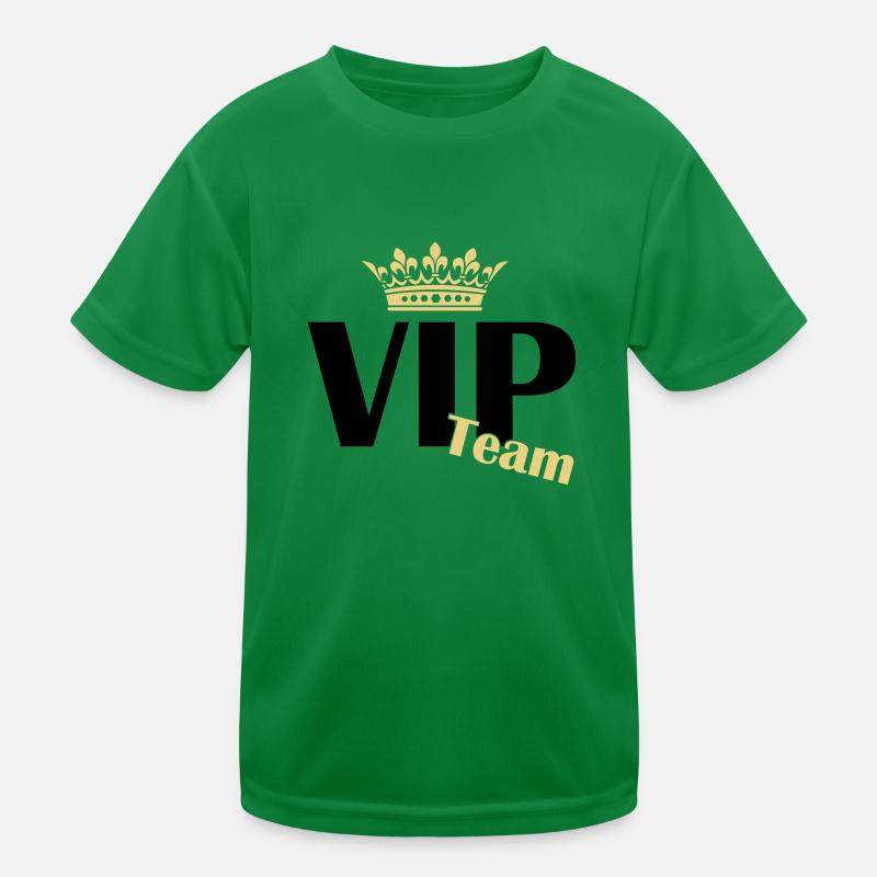 vip team Kids Functional T-Shirt