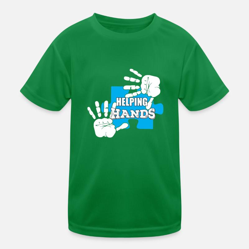 Mains en main T-shirt sport Enfant